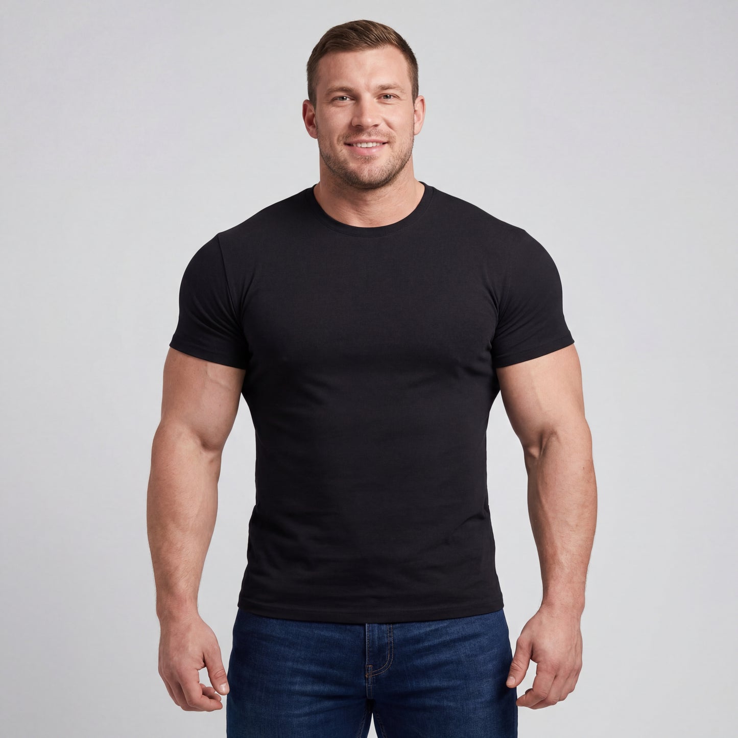 T-shirt à col rond Classic